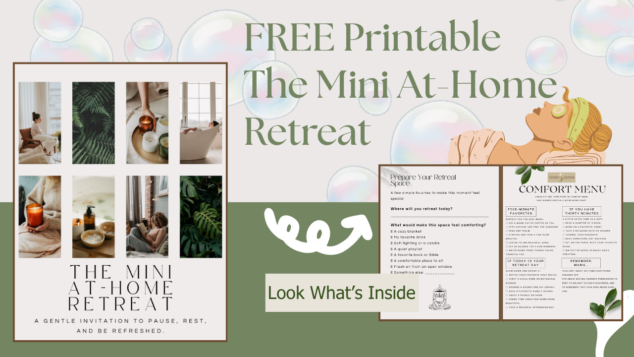 Honey & Hymns Mini At-Home Retreat