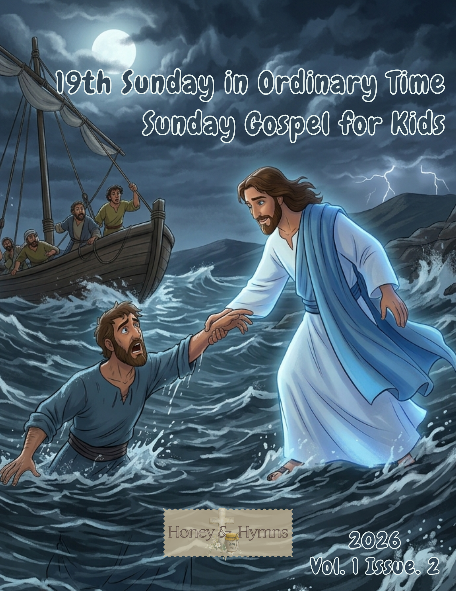 19th Sunday in Ordinary Time: Jesus Walks on Water
