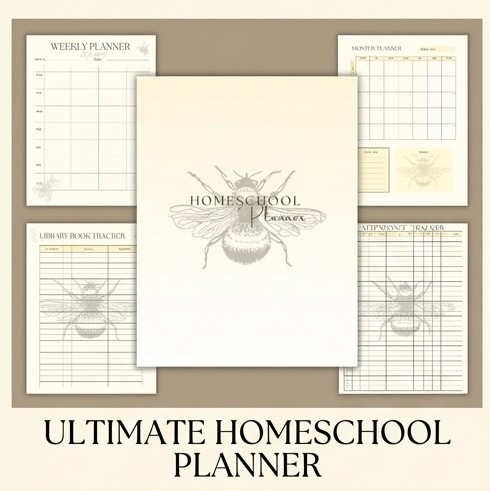 The Ultimate Homeschool Planner for Moms